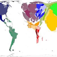 Figure: Worldwide distribution of people over 65 years old 