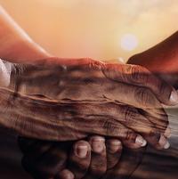 Hands together